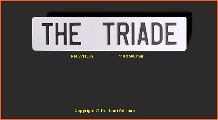 TUNING THE TRIADE