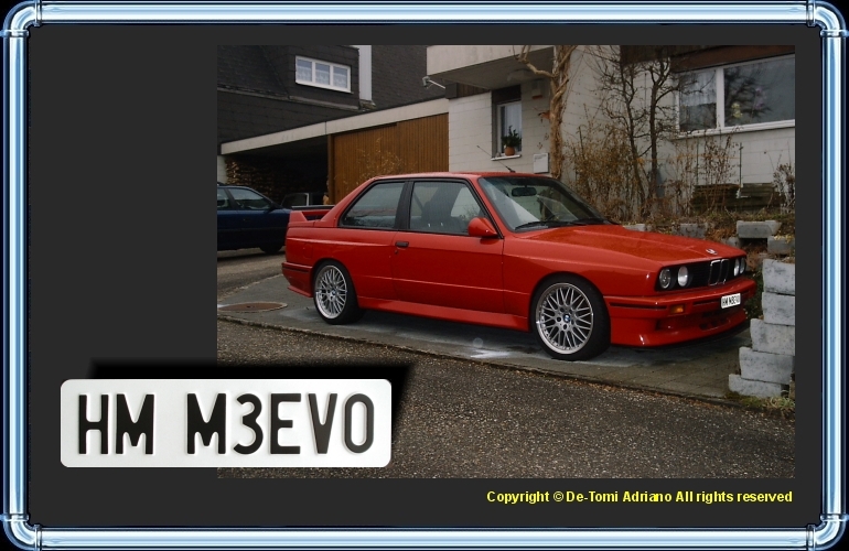 BMW HM M3 EVO