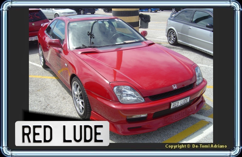 HONDA TUNING RED LUDE