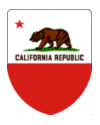 Ecusson de Californie